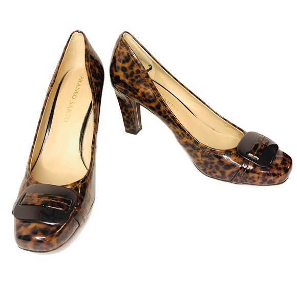 Franco Sarto Shoes - FRANCO SARTO Brown Glam Heels Size 9